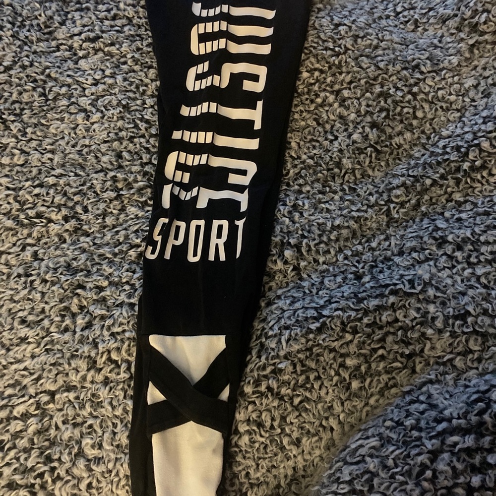 justice sport leggings
